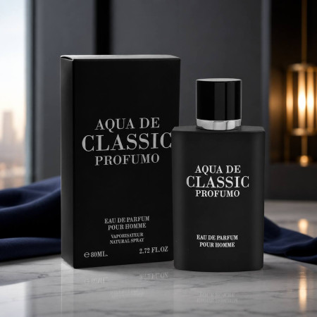 Чоловіча парфумована вода Fragrance World Aqua De Classic Profumo 80 мл (100% ORIGINAL)